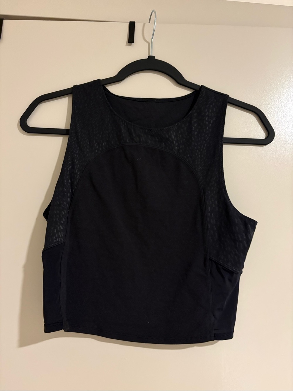 Lululemon cropped running tank